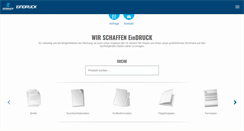 Desktop Screenshot of eindruck.at