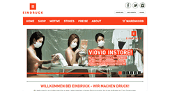 Desktop Screenshot of eindruck.com